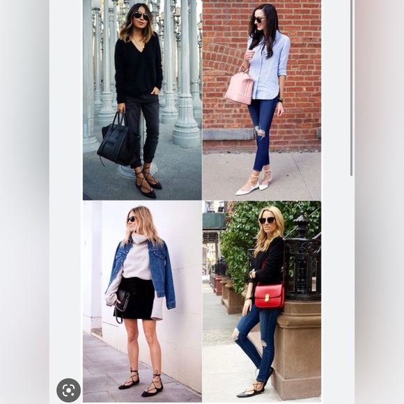 Aquazurra Belgravia suede point toe flats - Picture 5 of 6